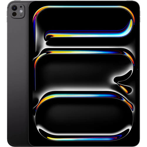 Apple iPad Pro w/Face ID (2024) - Space Black MVX23LL/A 13" Tablet M4 8GB RAM 256GB eMMC MacOS Space Black - Open Box