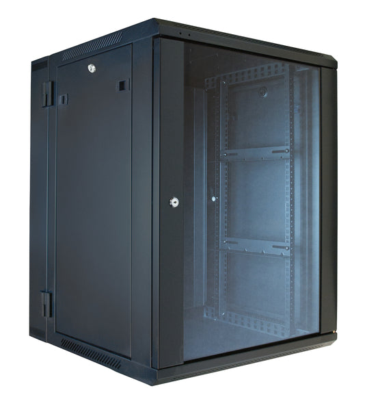 VMP 19" Equipment Hinged Wall Rack Enclosure - 15U