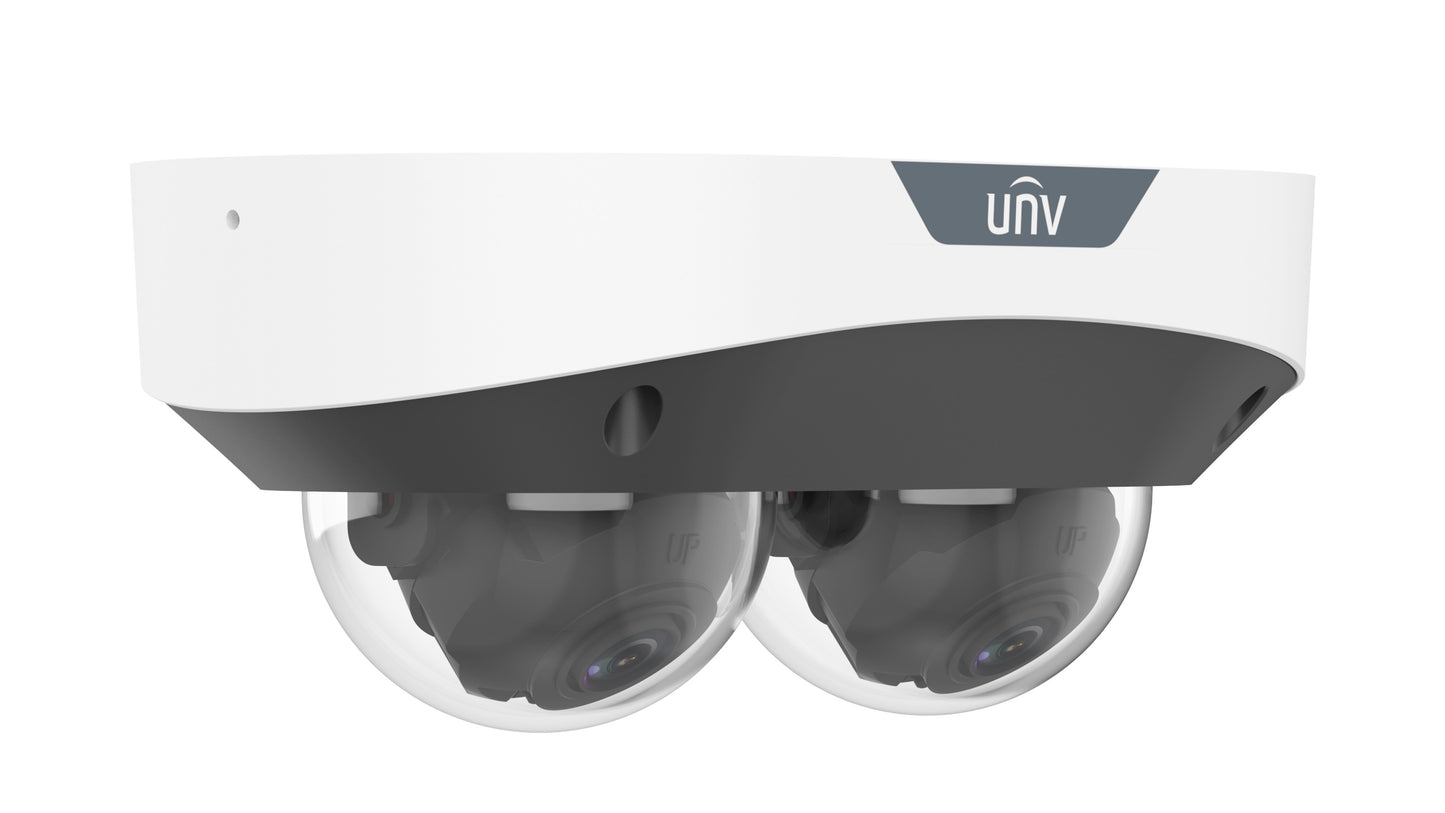 Uniview 2x 4MP Dual-channel Non-Splicing Multiview Series IR Fixed Intelligent Network Camera