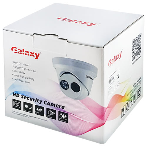Galaxy 1080P HD-TVI IR Outdoor Matrix Turret Camera (Black)