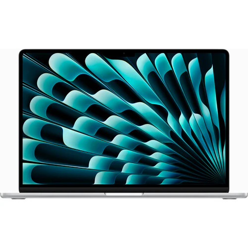 Apple MacBook Air (2023) w/Touch ID - Silver MQKT3LL/A 15.3” Notebook M2 8GB RAM 512GB SSD MacOS - Open Box