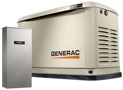 Generac 10 KW Home Generator - With Or Without 100 Amp 16-Circuit Transfer Switc