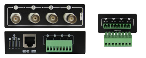 4-Channel HD Passive Video Balun